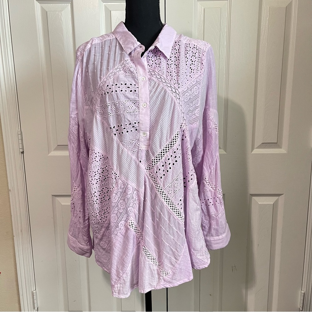 Sundance- Matilda Eyelet Top